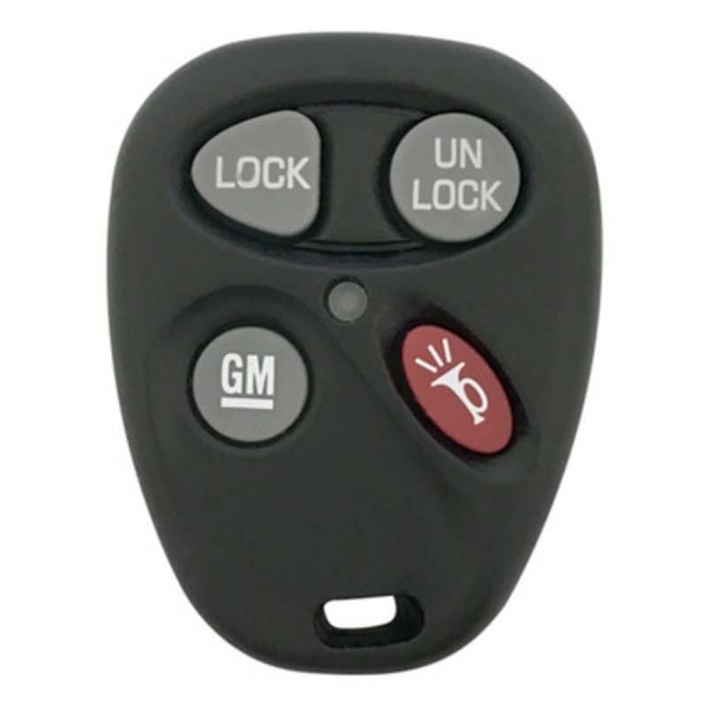 Chevrolet 4-Button Remote EZSOEMTX 12490830 – Refurbished Recase