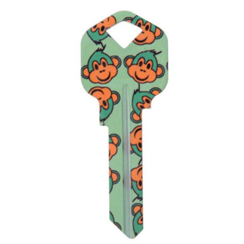 ILCO KW11 MONKEY Print Personalized Key, Pack of 10