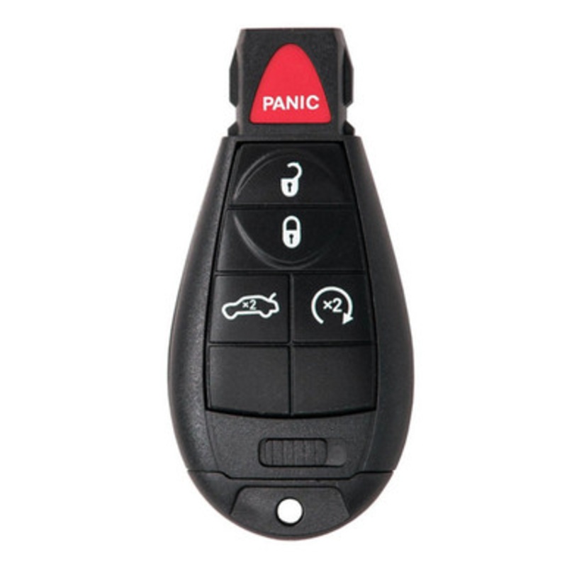 Keyless2Go Dodge Dart 5 Button Fobik Smart Key M3N32297100, 56046773AA, 433 MHz – Premium Aftermarket