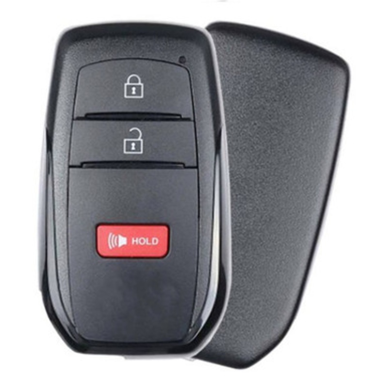 Keyless2Go Replacement Toyota 3 Button Smart Key HYQ14FBX, 8990H-0C030, 315 MHz – Premium Aftermarket