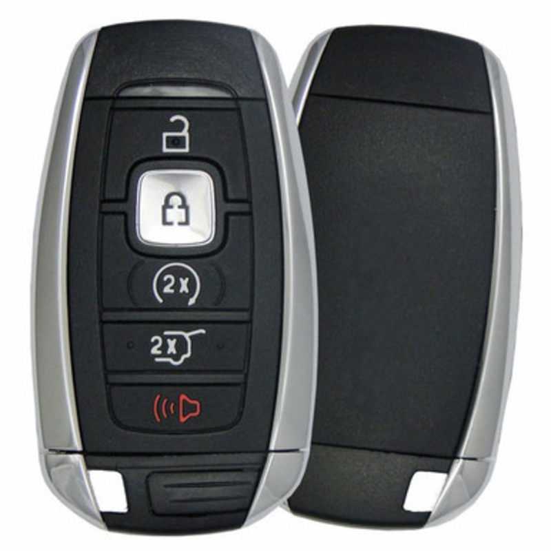 Lincoln 5 Button Smart Key 2-Way M3N-A2C940780, 164-R8226, 902 MHz – Aftermarket