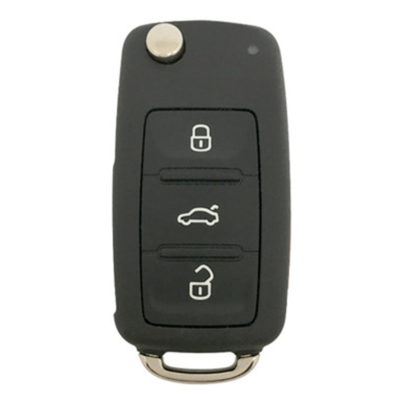 Volkswagen Remote Flip Key CAN NBG010180T 5K0837202AE – Refurbished Recase