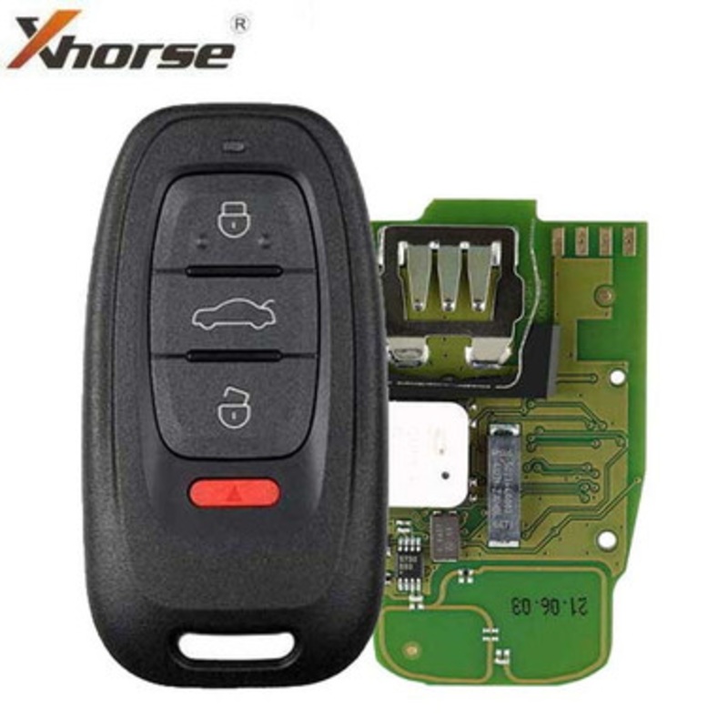 XHorse – Audi 4 Button Universal Smart Key – Comfort Access – BCM2, 754J, XSADJ1EN