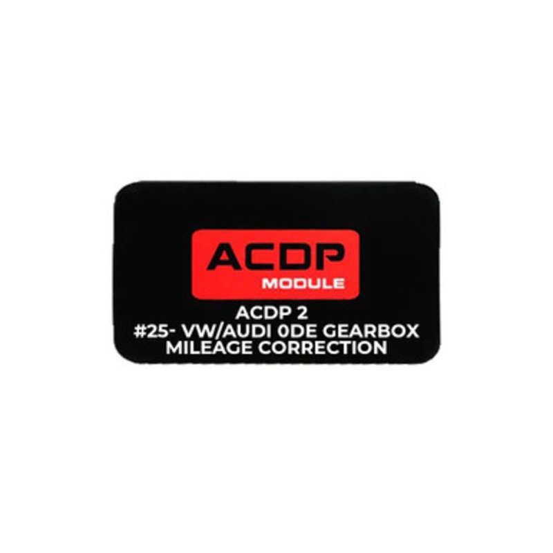 Yanhua – ACDP2 – VW/Audi – Module #25 For Mini ACDP 2 – 0DE Gearbox Mileage Correction