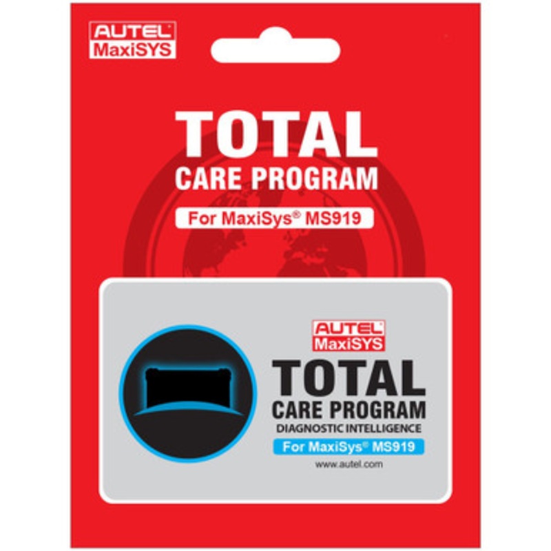 Autel MS919 1YR Total Care Program TCP 1-Year Warranty and Software Update Extension for Maxisys MS919
