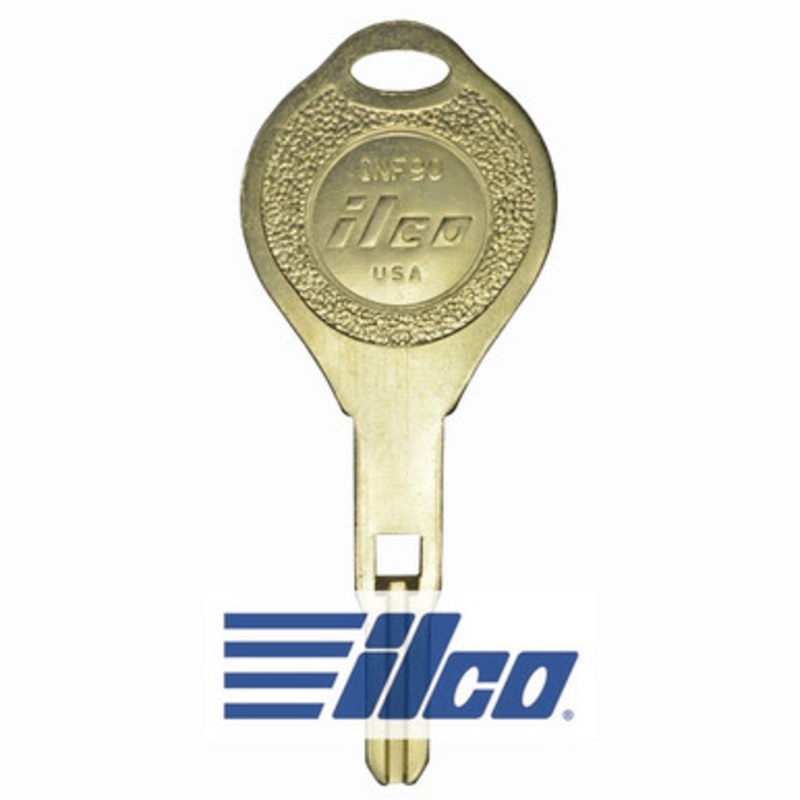 ILCO AF00006783 INF90 Mechanical Key, Pack of 5
