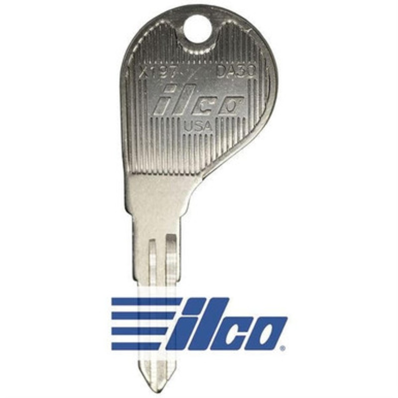 ILCO AF01253002 DA30 Mechanical Key, Pack of 10