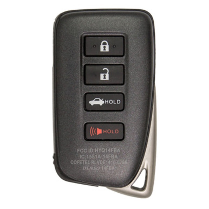 Lexus 4-Button Smart Key HYQ14FBA / G Board 0020 / 89904-06170 315 MHz, New OEM