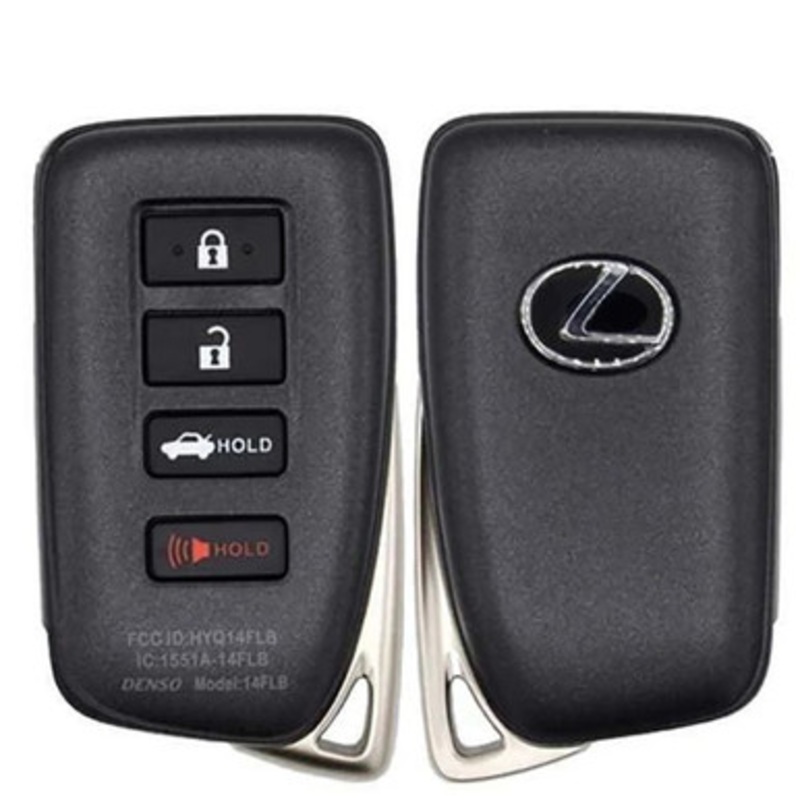 Lexus 4 Button Smart Key HYQ14FLB, 89904-53E70, 315 MHz – Refurbished, Grade A