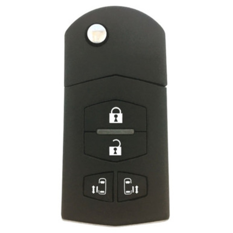 Mazda 5 Button Remote Head Key OUCG8D-335A-A – Refurbished, Recase