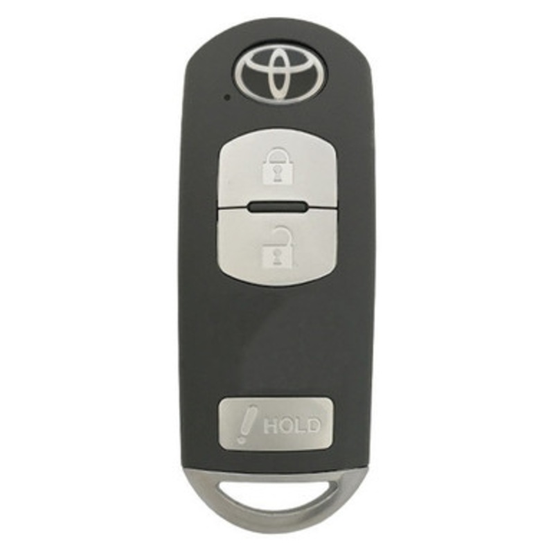 Toyota/Lexus/Scion 3 Button Proximity Key WAZSKE13D02 89904-WB004 – Refurbished, Recase
