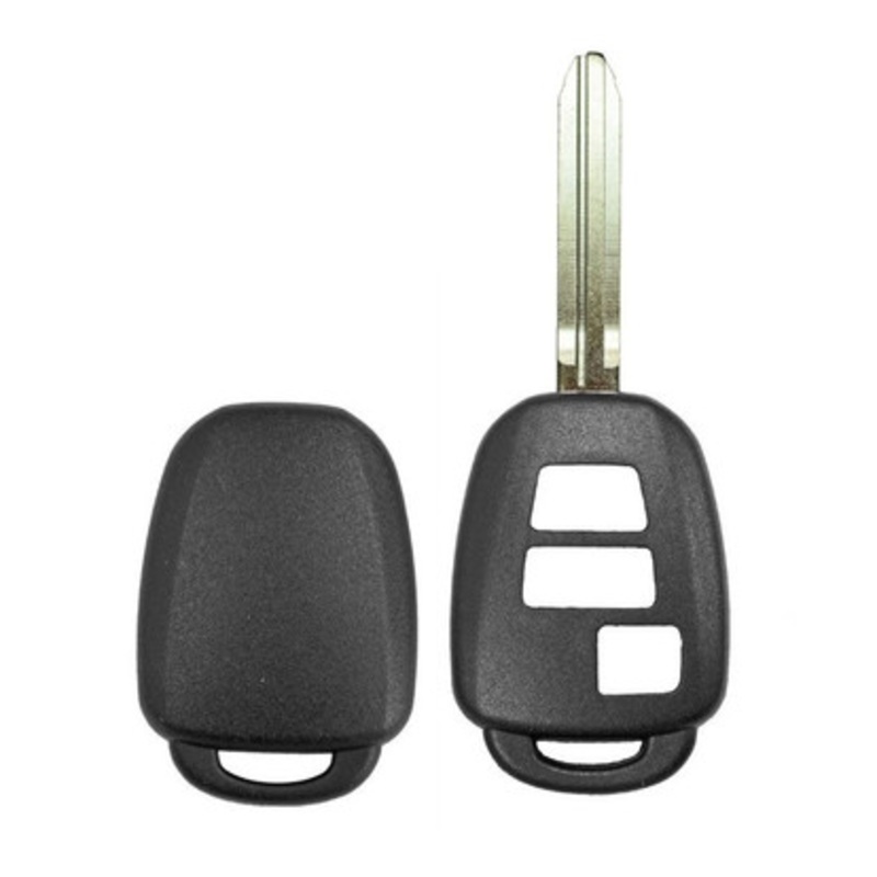 Toyota Scion 3-Button Remote Head Key Shell – Aftermarket