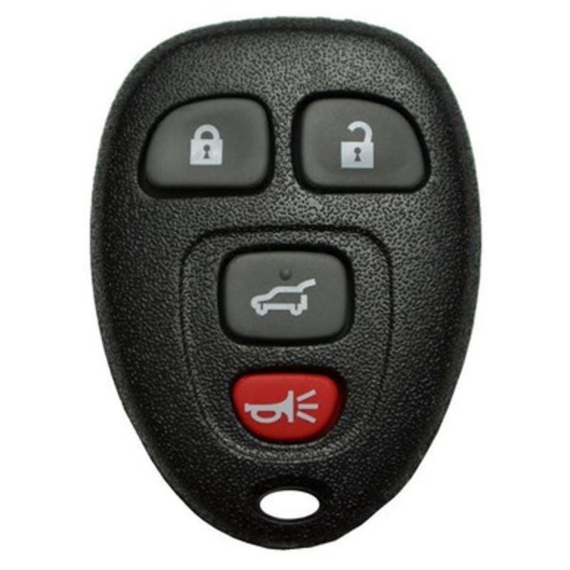 Buick Cadillac Chevrolet 4-Button Remote OUC60221 OUC60270 15857835 – Refurbished Recase