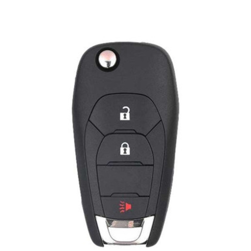 Chevrolet 3 Button Remote Flip Key LXP-T004, 13514112, 433 MHz – Aftermarket