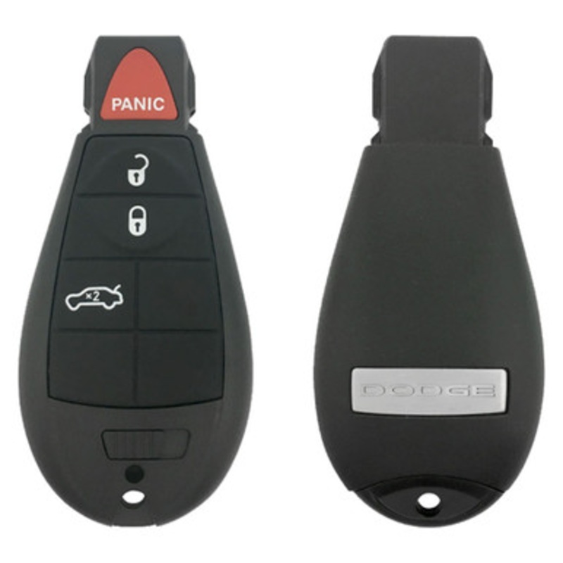 Dodge Dart 4 Button Fobik Smart Key M3N32297100, 56046771, 433 MHz – Refurbished, Grade A