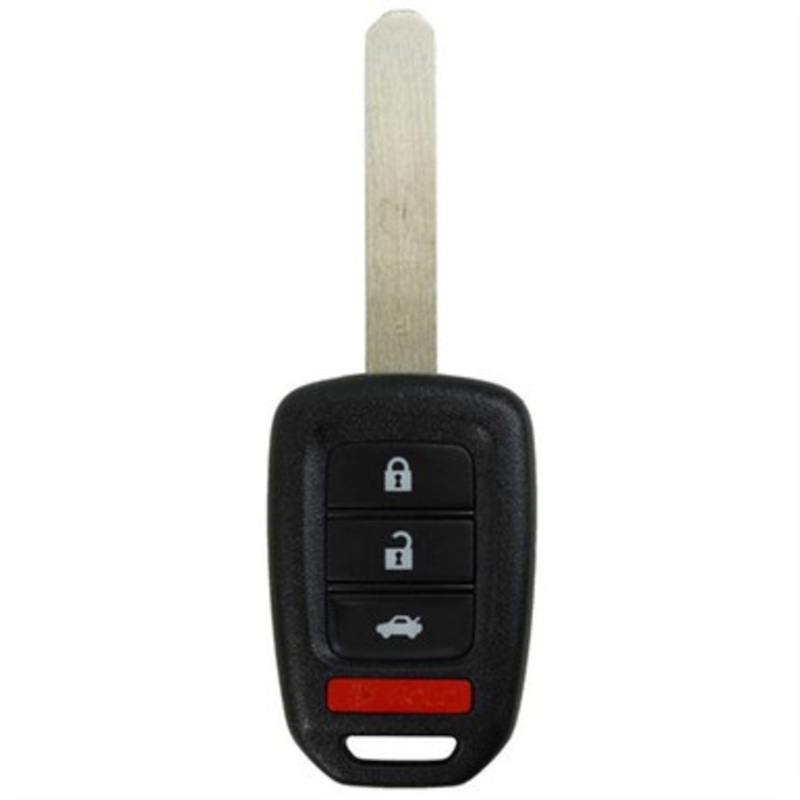 Honda 4 Button Remote Head Key MLBHLIK6-1T, 35118-T2A-A20, 315 MHz – Refurbished, Recase