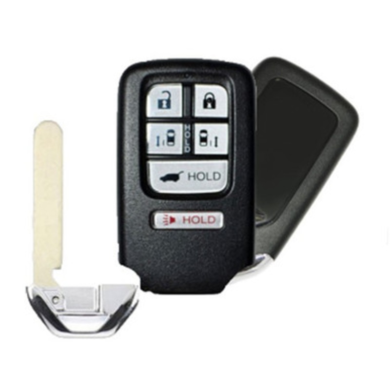 Honda 6 Button No Memory Smart Key KR5V1X, 72147-TK8-A51, 315 MHz – Aftermarket