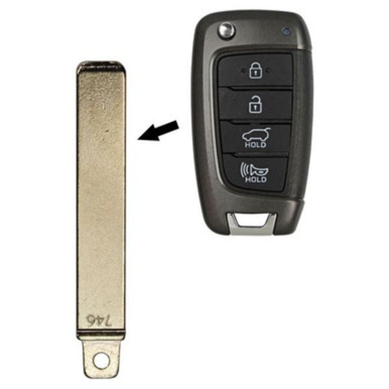 Hyundai Flip Key Switch Blade Replacement 81996-H5000, KK12 – New, OEM