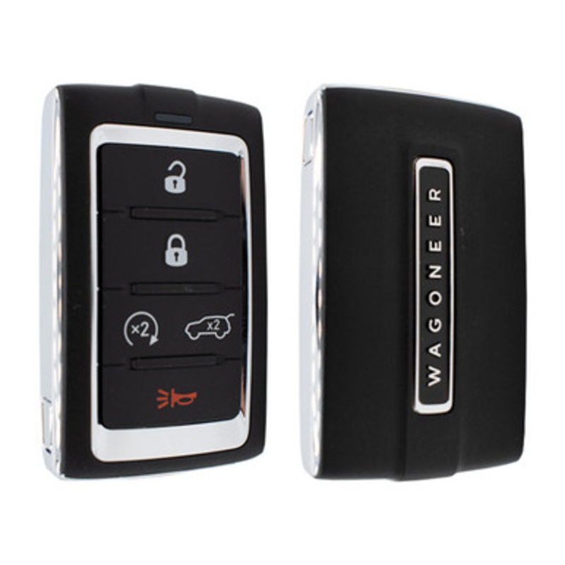 Jeep Wagoneer 5 Button Smart Key M3NWXFOB1, 68469565AA, 433 MHz – Refurbished, Grade A