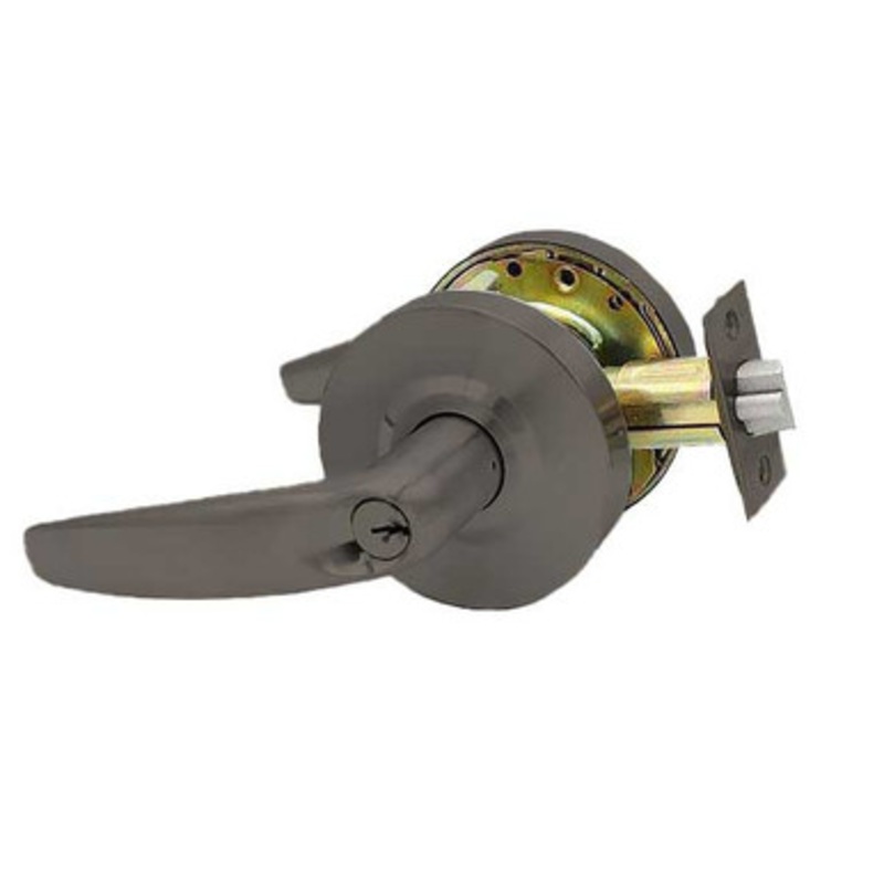 Kenaurd Commercial Lever Set Handle – Contemporary Design – 2-3/4 Standard Backset – Oil Rubbed Bronze – Entrance – Grade 2