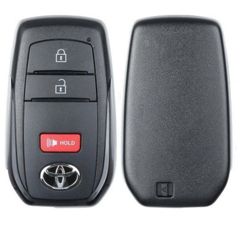 Toyota 3 Button Proximity Smart Key HYQ14FBW, 8990H-0A010, 315 MHz – Refurbished, Grade A