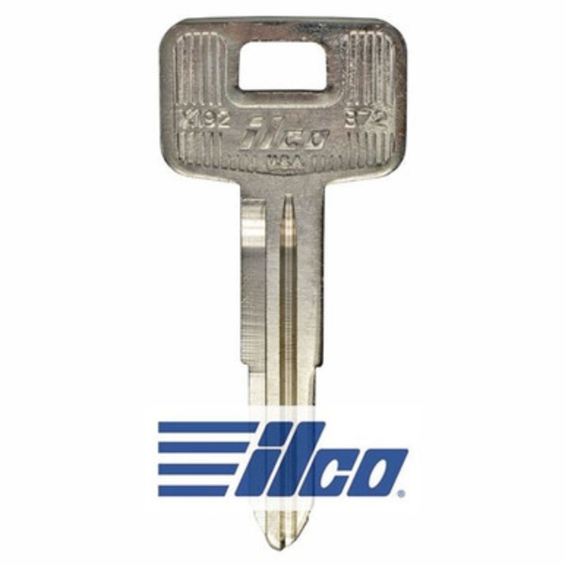 ILCO AF01220002 B72 Mechanical Key, Pack of 10