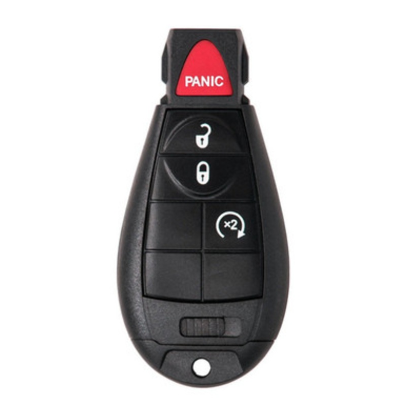 Keyless2Go Jeep 4 Button Fobik Remote Key With Durashell Technology GQ4-53T, 68105083, 433 MHz – Premium Aftermarket
