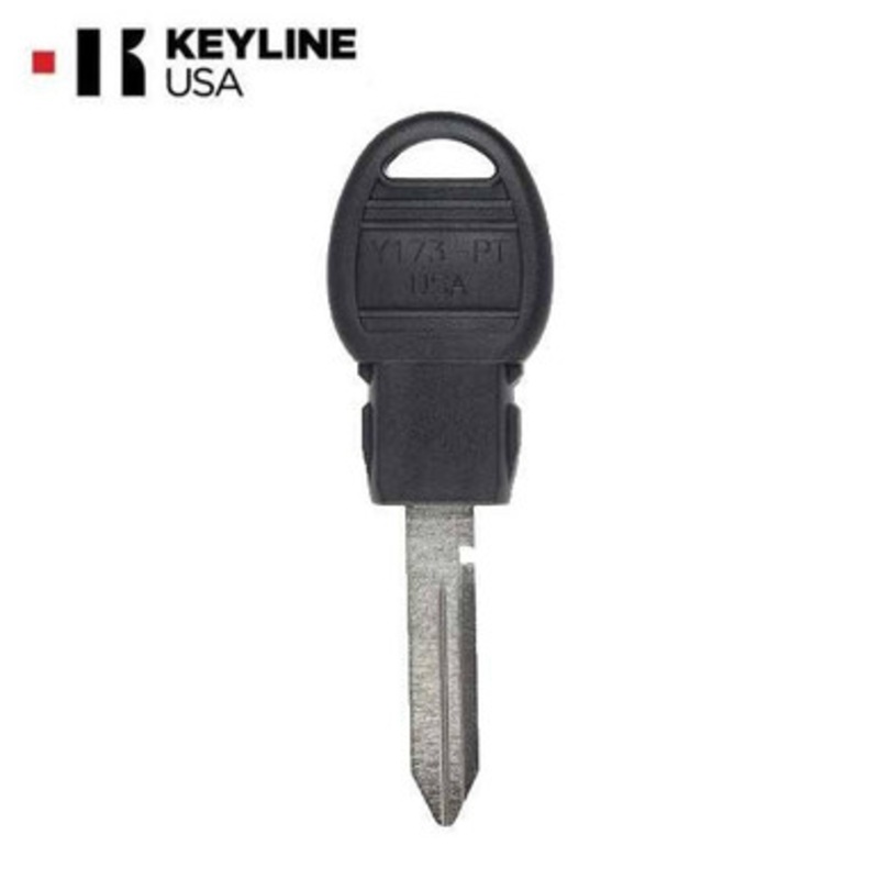 Keyline Jeep Cherokee Y173-PT Transponder Key – (NXP AES 128 Bit Chip)