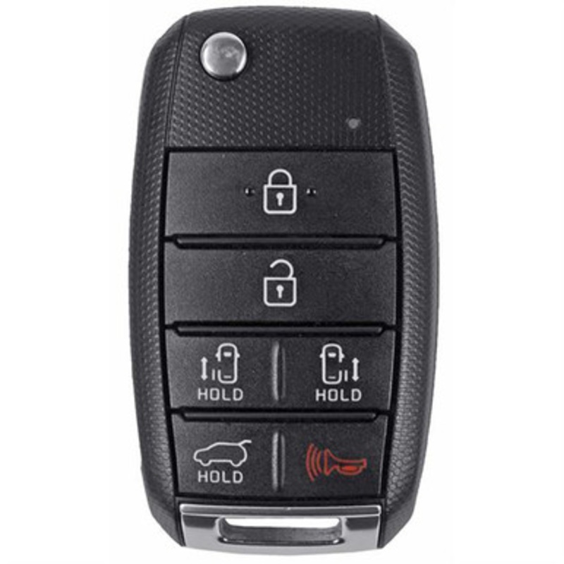 Kia 6 Button Remote Flip Key TQ8-RKE-4F21, 95430-A9300, 433 MHz – Refurbished, Grade A