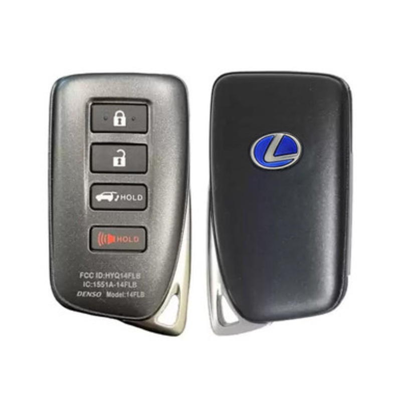 Lexus 4 Button Proximity Smart Key HYQ14FLB, 8990H-0E300, 315 MHz – New, OEM