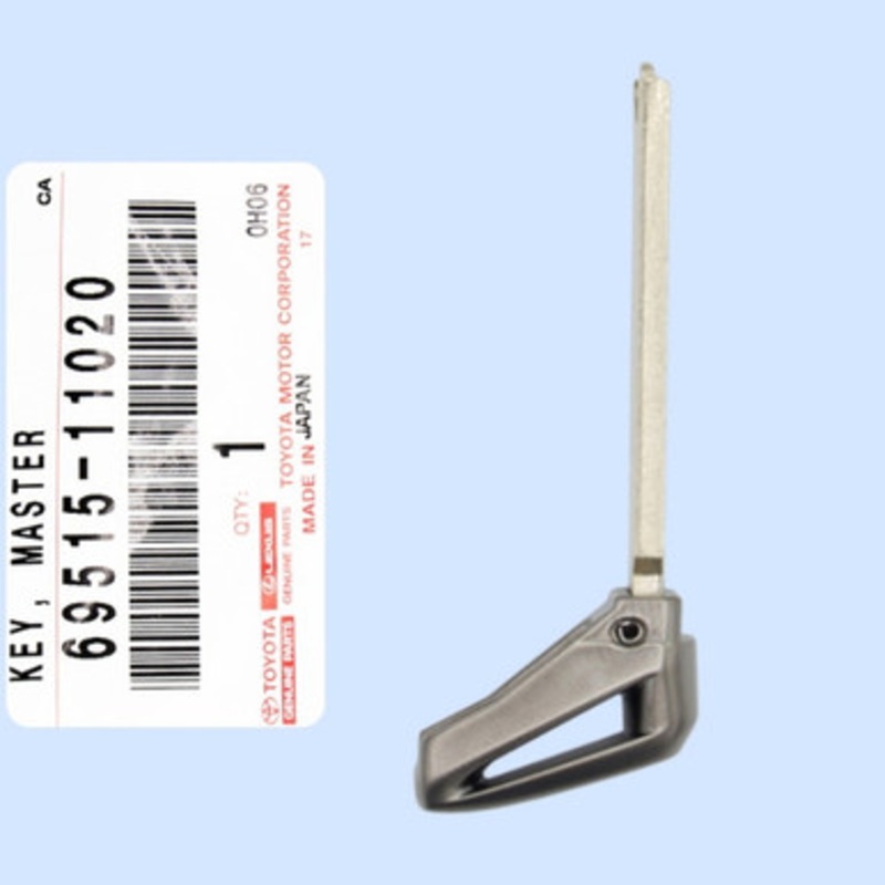 Lexus Emergency Insert Key Blade 69515-11020, TOY40 – New, OEM