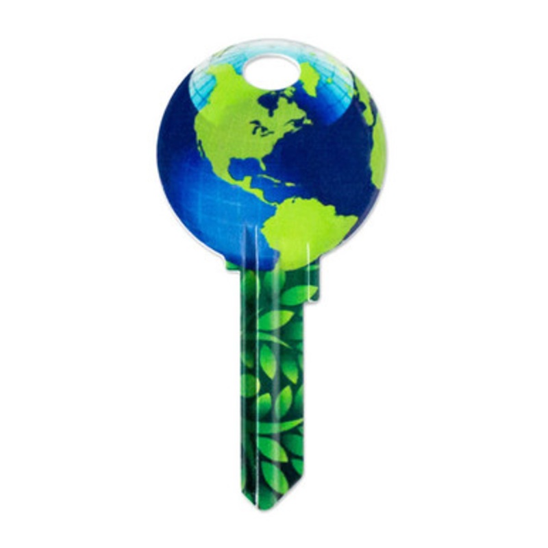 Lucky Line Key Shapes Earth- 5 Pack – Schlage SC