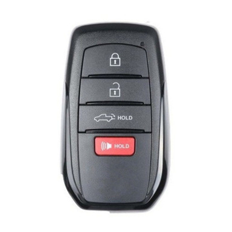 Toyota 4 Button Proximity Smart Key HYQ14FBX, 8990H-0C012, 315 MHz – Refurbished, Recase