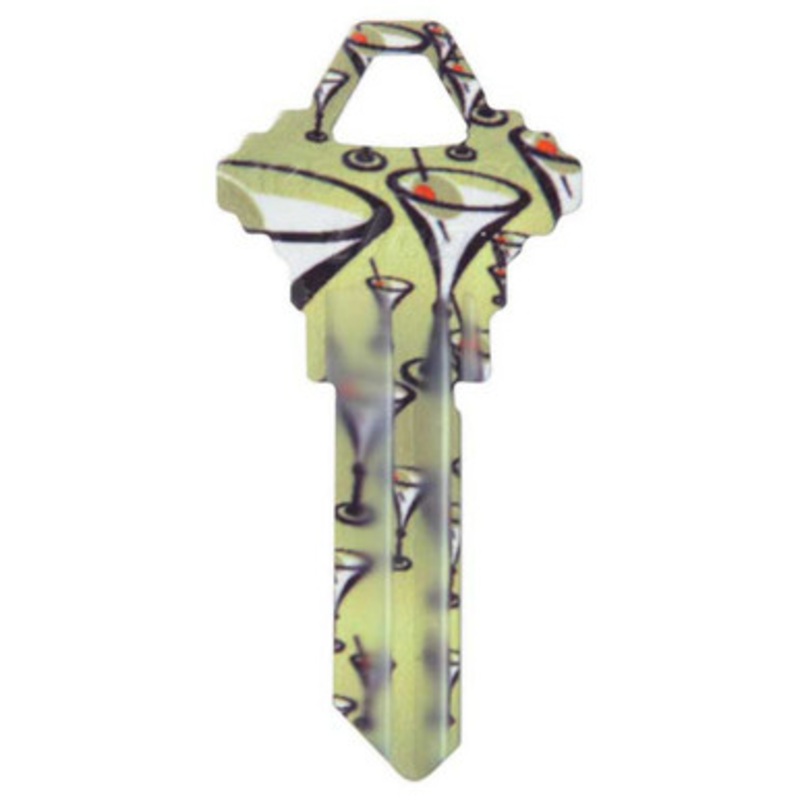 ILCO SC1 MARTINI Print Personalized Key, Pack of 10