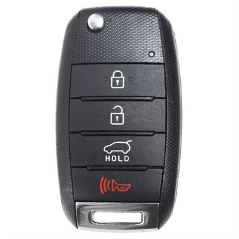 Kia 4 Button Remote Head Key OSLOKA-910T, 95430-C6000, 433 MHz – Refurbished, Grade A