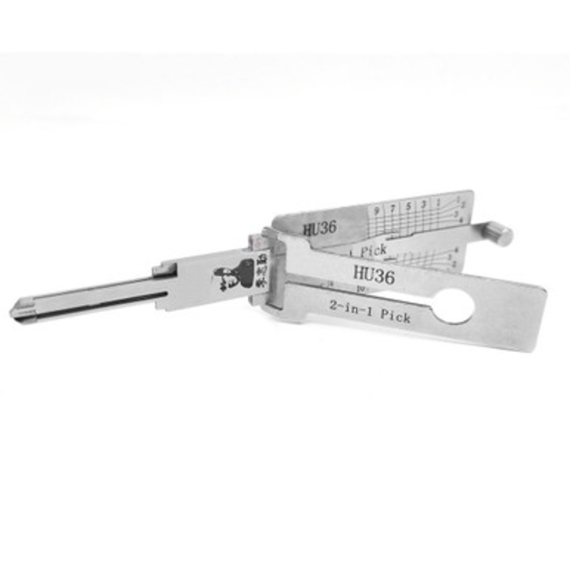Original Lishi HU36 Mercedes Benz 2-in-1 Pick – Anti Glare