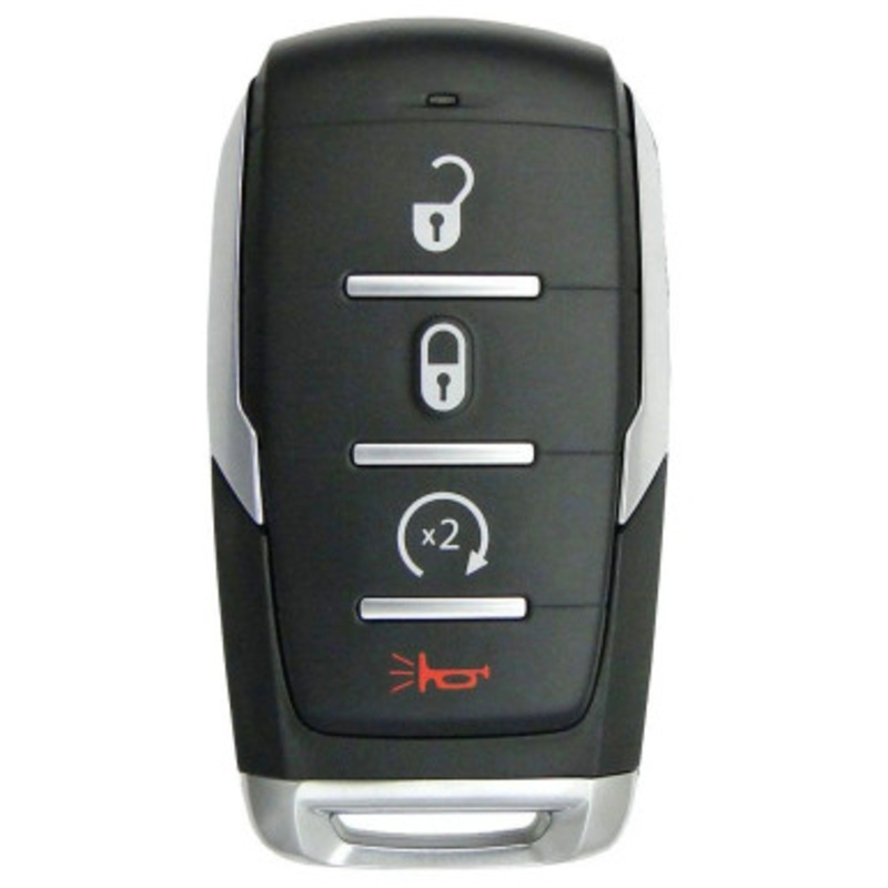 RAM 4 Button Smart Key OHT-4882056 68442907AB 433 MHz, Refurbished Recased