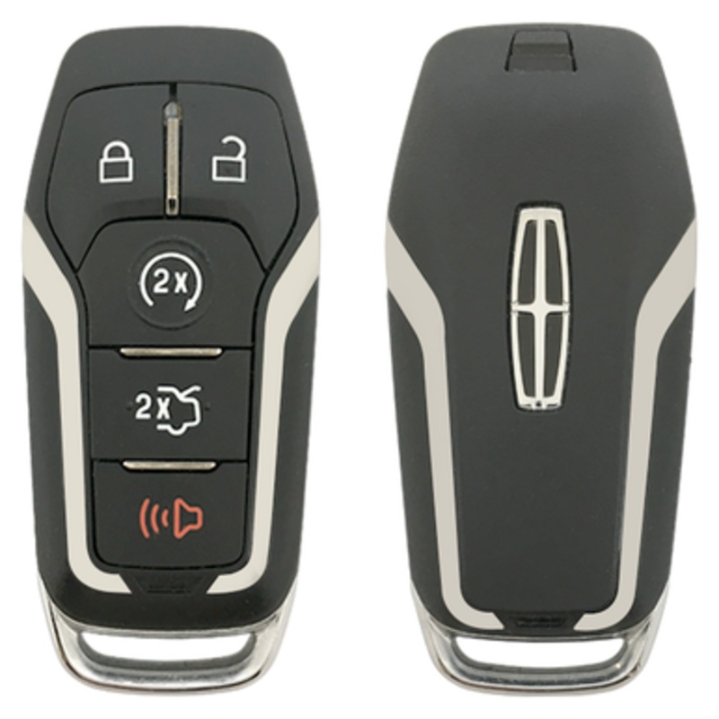 STRATTEC Lincoln Logo (5925313) 164-R8106 5-Button Smart Key for Lincoln (902 MHZ) – 2 Way