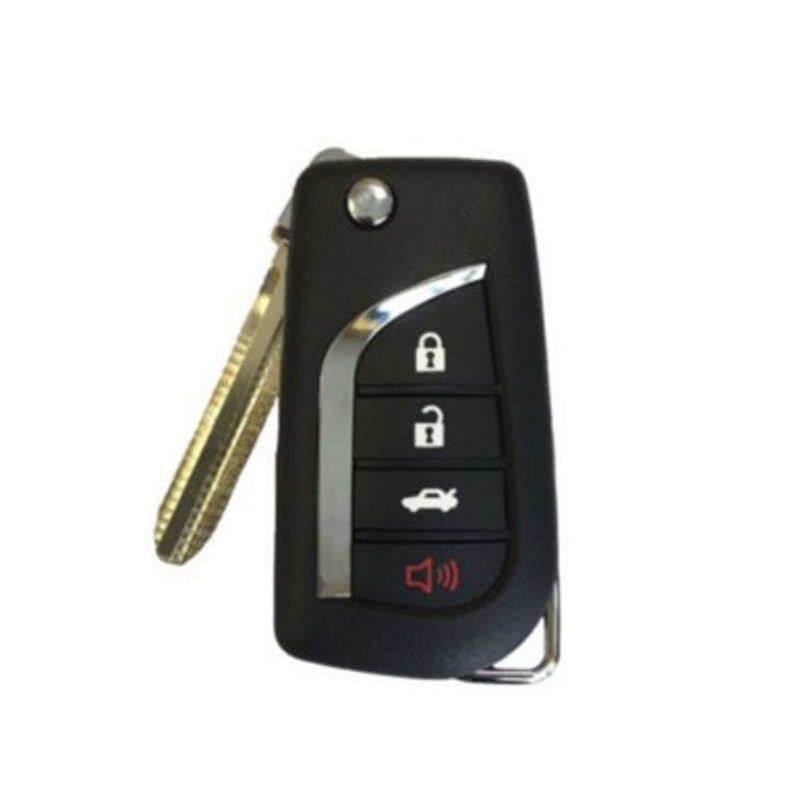 Toyota 4-Button Flip Key GQ4-29T G CHIP 315 MHz, Standard Aftermarket