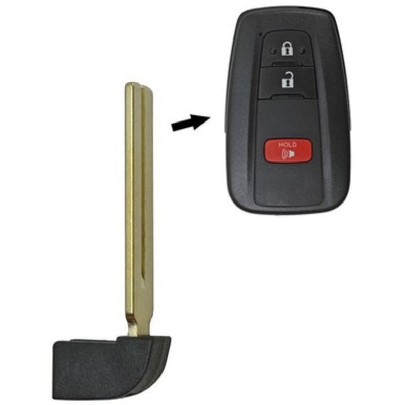 Toyota Emergency Insert Key Blade 69515-06050, TOY51 – New, OEM