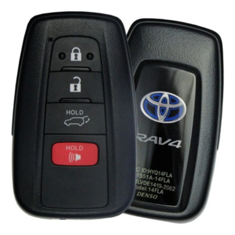 Toyota RAV4 4 Button Smart Key HYQ14FLA, 8990H-0R230, 315 MHz – Refurbished, Grade A