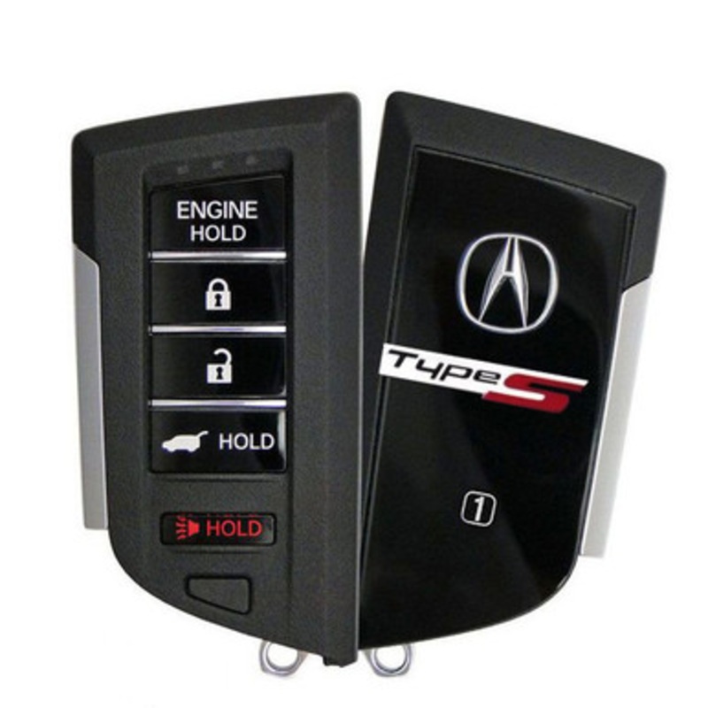Acura 5 Button Driver 1 Smart Key KR5BTP, 72147-TYB-C21, 433 MHz – Refurbished, Grade A