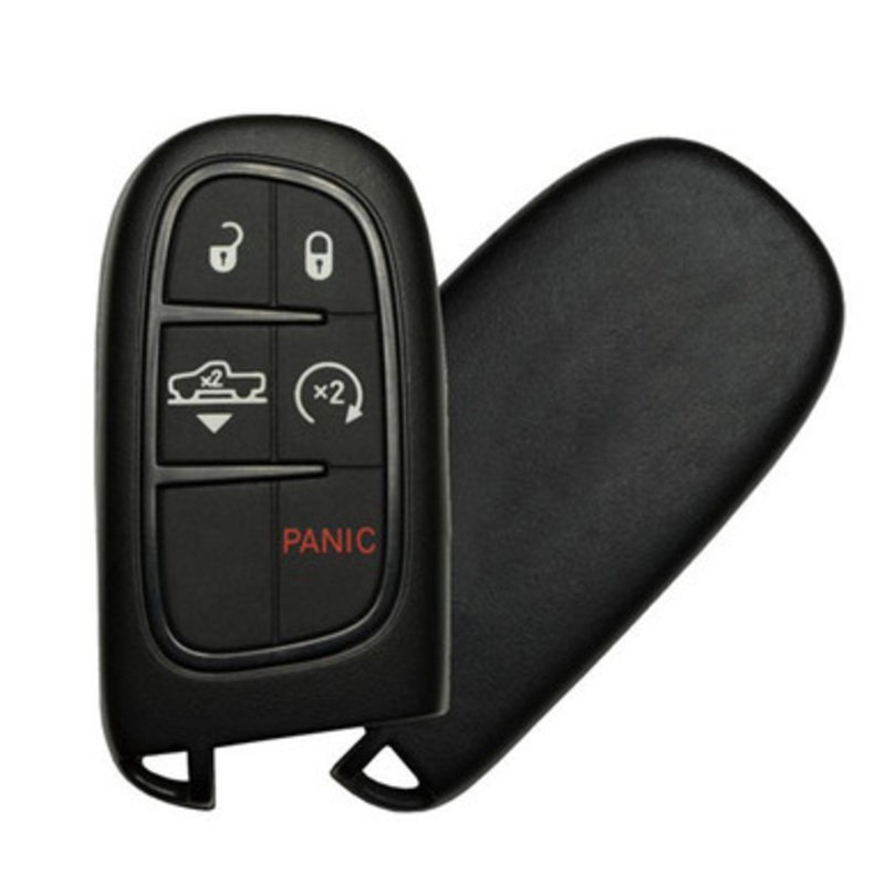 Dodge 5-Button Smart Key GQ4-54T 68159657AG 433 MHz, Refurbished Recase