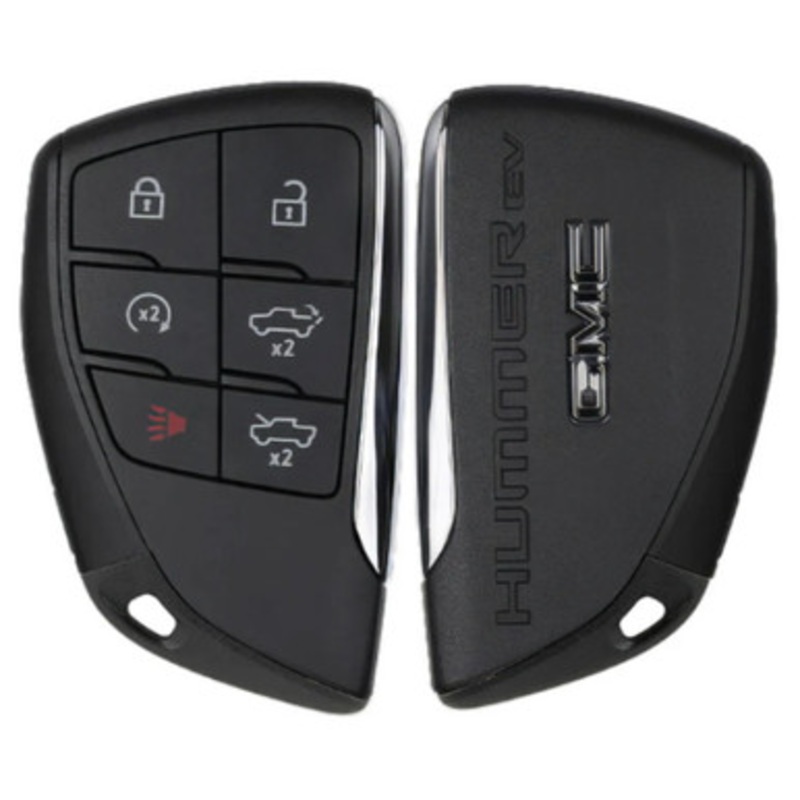 GMC Hummer EV 6 Button Smart Key YG0G21TB2, 13542577, 433 MHz – Refurbished, Grade A