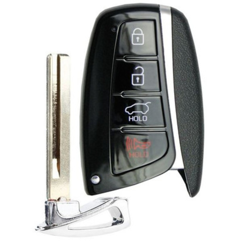Hyundai 4-Button Smart Key SY5DMFNA04 433 MHz, Standard Aftermarket