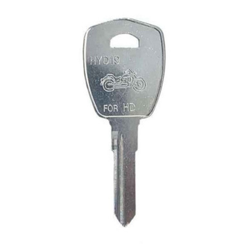 JMA HYD19 Harley Davidson Motorcycle Mechanical Key – 10 PACK