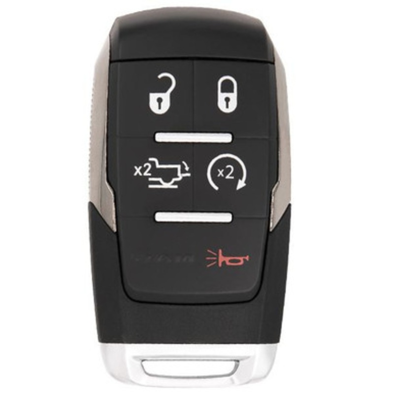 Keyless2Go RAM 5 Button Smart Key GQ4-76T, 68374994AB, 433 MHz – Premium Aftermarket