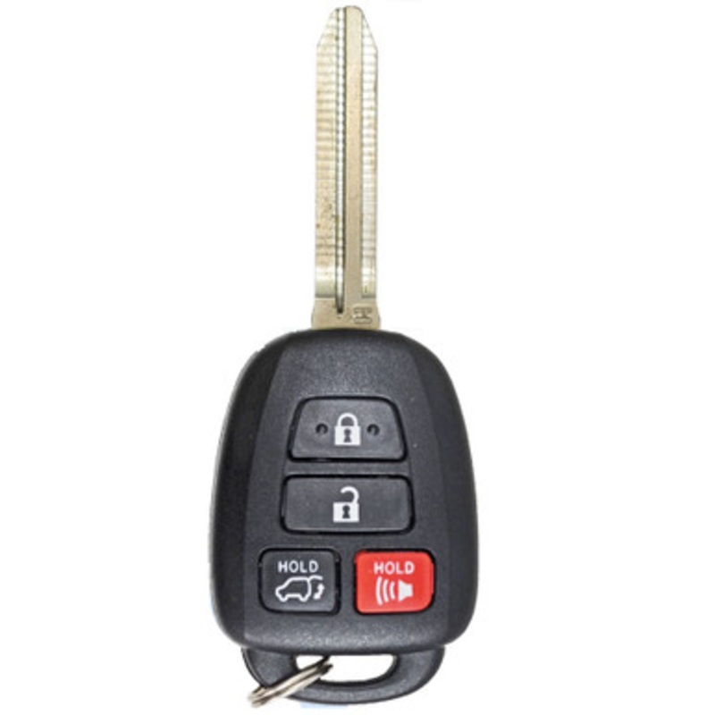Toyota/Lexus/Scion 4 Button Remote Head Key HYQ12BDP – Refurbished Recase