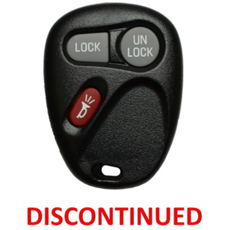 Discontinued – Cadillac Chevrolet GMC 3-Button Remote KOBLEAR1XT 15042968 – New OEM