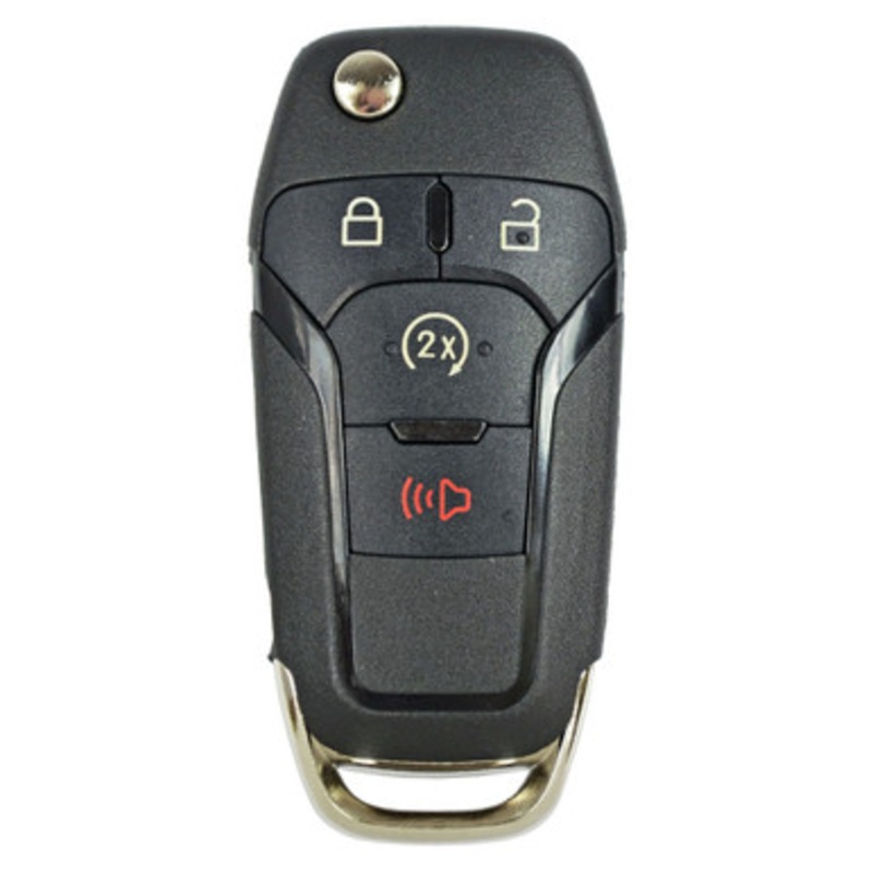 Ford 4 Button Flip Key with Remote Start 902 Mhz N5F-A08TDA / 164-R8134 – Recased 182210